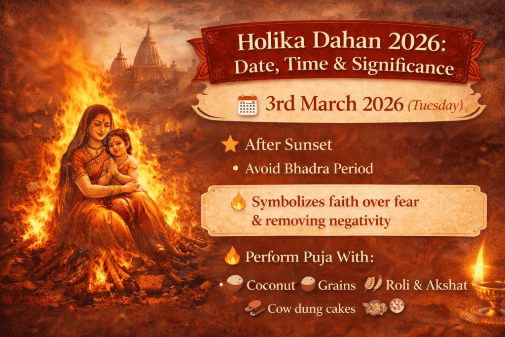 Holika Dahan 2026